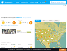 Tablet Screenshot of meteovista.com