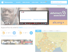 Tablet Screenshot of fr.meteovista.be