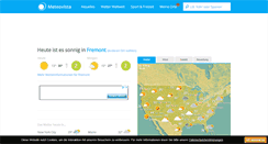Desktop Screenshot of meteovista.de